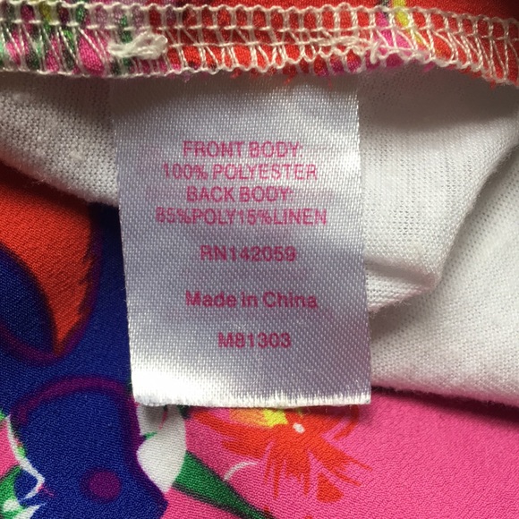 MACBETH COLLECTION Floral Top size M - Picture 7 of 8